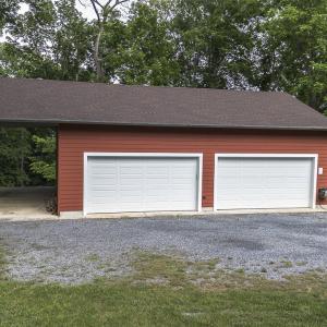 RV Carport on side