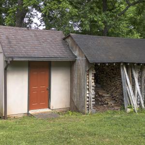 Storage and wood shed