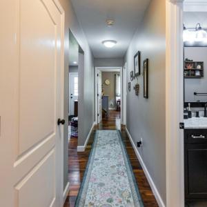 Lower level hallway