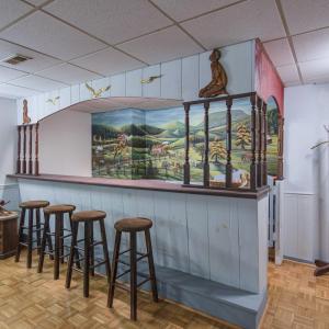Bar in family room