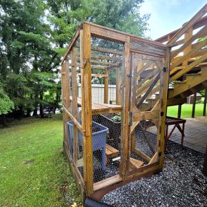 Enclosed garden area