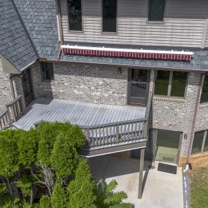 Aerial of rear deck