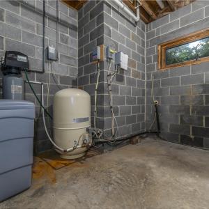 Utility Rm with water treatment system