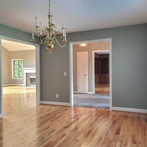 Dining Rm view to Foyer and Great Rm