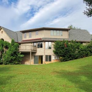 Rear elevation from backyard