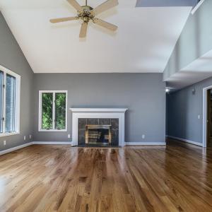 Great Rm with hall to Primary Suite