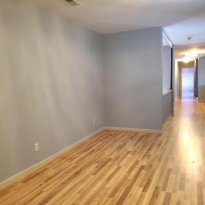 New flooring upper level Hall