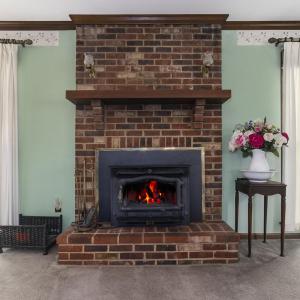 Fireplace - wood burning