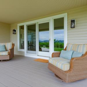 Covered Back Porch