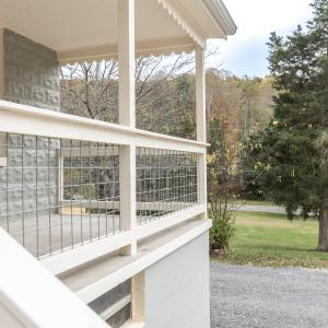 Refinished Front Porch