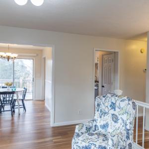 Living room into Dining room