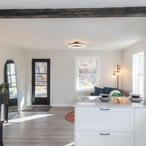 Kitchen and Living Room