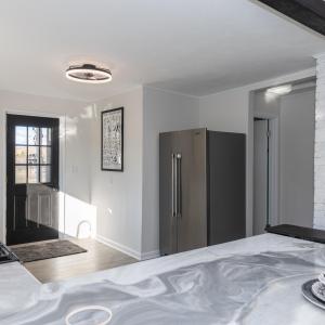 Kitchen from bar seating