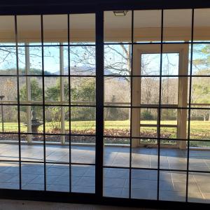 yard and House Mt view from Den