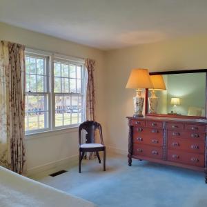 master BR front windows