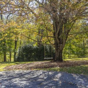 Side entry to kitchen