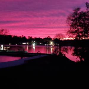 Purple Sunset Sky