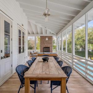 Expansive Screened Porch