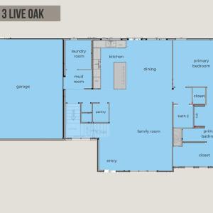 Main level floor plan