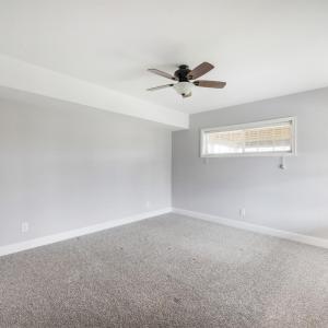 Basement bedroom