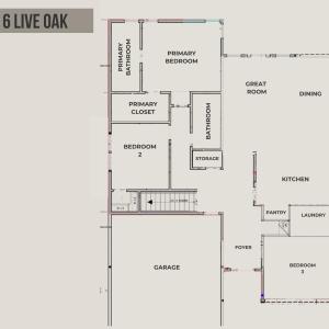 Lot 6 Live Oak Floor Plan
