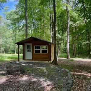 one room cabin with propane heat
