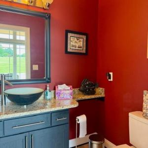 Half bath, main level