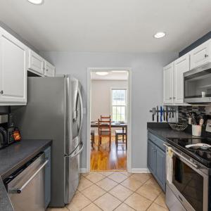 Hard-working Galley Kitchen. All appliances convey. Dining room in the front of the house.