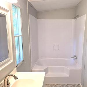 relax in the soaking tub!