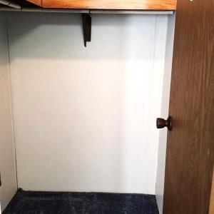 All three bedrooms have a walk in closet