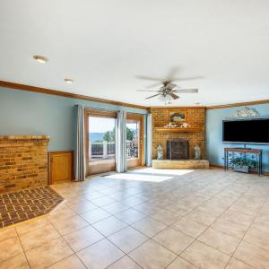 Living Room with Doors to Deck