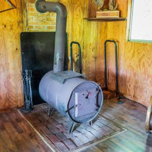 Woodstove in Cabin