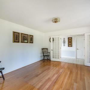 Formal Living Room with French Doors to Foyer