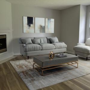 Living room with Propane Fireplace