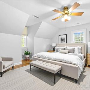Virtually Staged 3rd Bedroom