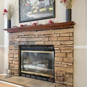 Gas Log Fireplace