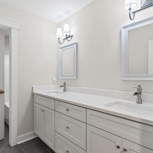Second Full Bath Double Sinks