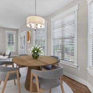Breakfast Nook has been Virtually Stagged