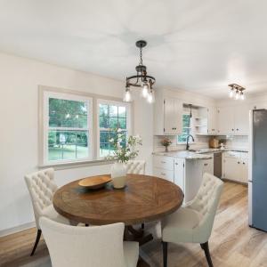 Stage to show potential room use and layout.