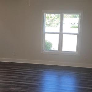 View of living room from kitchen