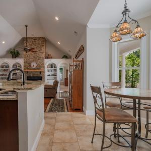 Kitchen, breakfast area looking into greatroom
