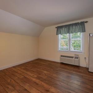 Finished area above garage