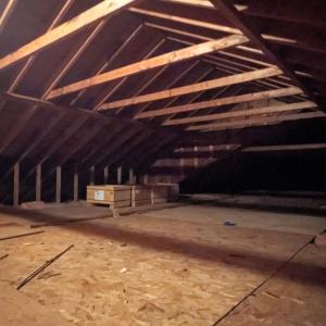 Walk-up attic