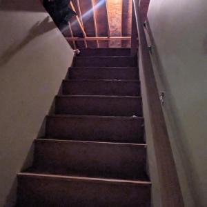 Stairs to walk up attic