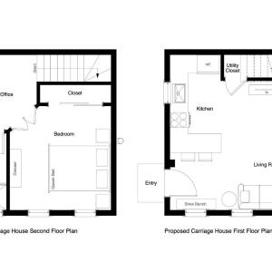 CARRIAGE HOUSE- POTENTIAL FLOOR PAN PROFESSIONALLY IMAGINED!