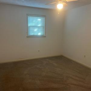 Master bedroom freshly painted.  Private 1/2 bath.