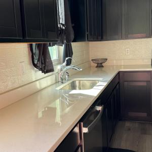 All day long lovely light pours into the house on one side or the other!