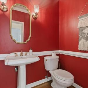 1/2 Bath on Main Level