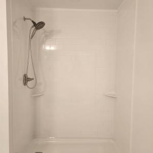 Basement shower