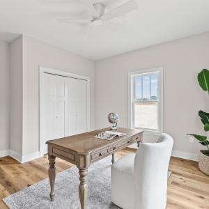 Second bedroom left of second full bathroom